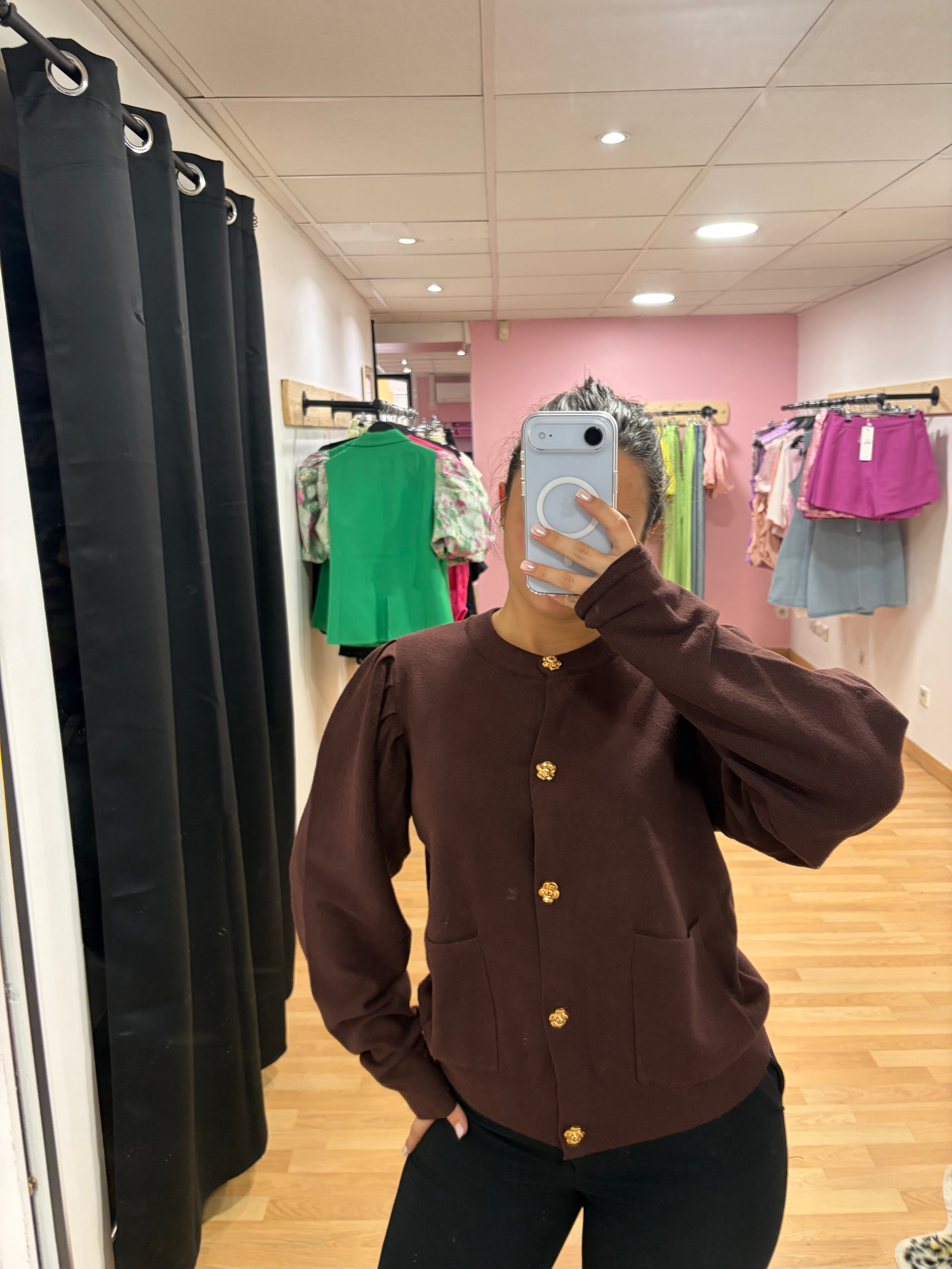 gilet/pull bow